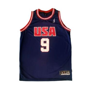 Imagem de Regata Basquete Masculina M10 Slam USA, Marinho, P
