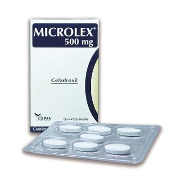 Imagem de Antibiótico Microlex 500 mg para Cães e Gatos - Cepav
