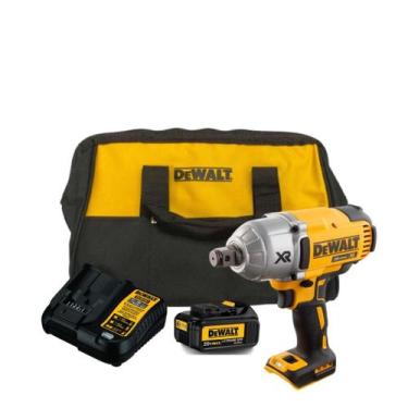 Imagem de Chave De Impacto 3/4 A Bateria 20v 3ah Dcf897 Dewalt Bolsa