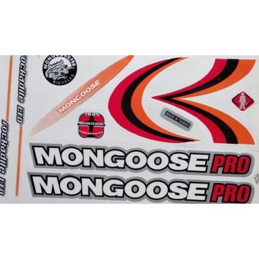 Imagem de Adesivos colante bikes mongoose pro vermelho - Amazonas