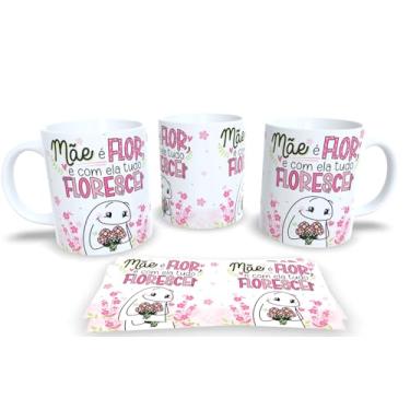 Imagem de Caneca Branca de Porcelana Personalizadas Flork dia das Mães (Mod.11)