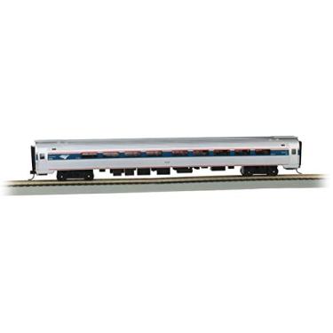 Imagem de Bachmann Trens - 85' Budd Amtrak AMFLEET - I Coach - Businessclass Phase VI #81527 - Escala HO, prata