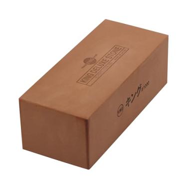 Imagem de King Pedra de amolar Deluxe - Gramatura 1000 - Tamanho extra grande - Feito no Japão, marrom