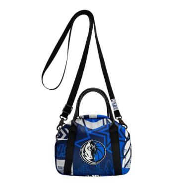 Imagem de Pro Specialties Group Bolsas Dallas Mavericks, Bolsa tiracolo, H6" x W8" x D2.5"
