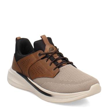 Imagem de Skechers D'Lites-Smooth Nostalgia, Tênis feminino sem cadarço, Marrom/bronze, 41