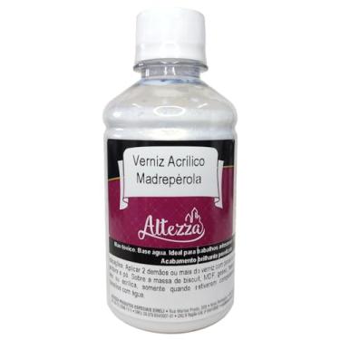 Imagem de Verniz Acrílico Madrepérola Artesanato 250ml Altezza (Biscuit, Mdf, Gesso, Faiança, Telas)