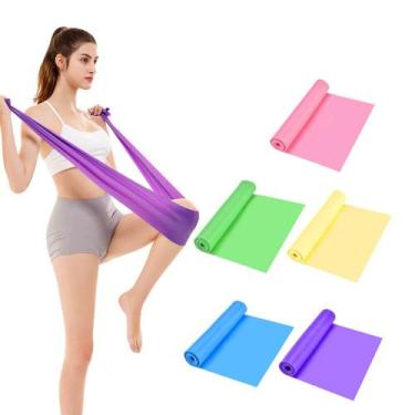 Imagem de Faixa Elástica Para Pilates Yoga Treino Funcional Thera Band - MBFIT, 