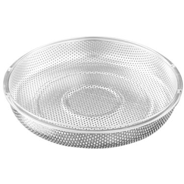 Imagem de Cesta de de malha de metal de aço inoxidável, cesta de de legumes com alça para panela e inserção de cesta, coador e lavador de arroz, de vegetais