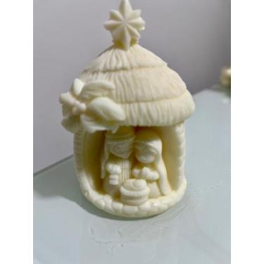 Imagem de Vela Aromática Vegetal Jesus na Manjedoura II Artesanal 120g - Likare 