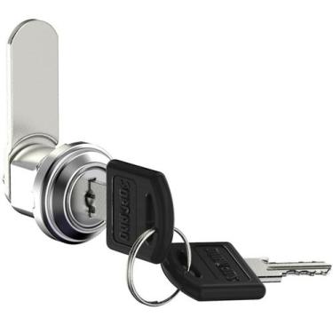 Imagem de kit 30 Pçs Fechadura Fecho Lingueta C/ Chave P/ armário caixa de corre