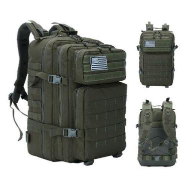 Imagem de Mochila  Militar 50l 1000d Resistente A Água Tática Grande - Tem Tudo 