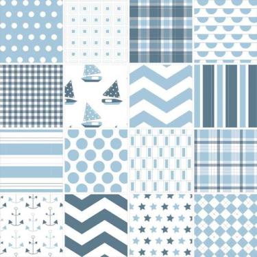 Imagem de Papel de Parede Adesivo Infantil Azulejo 427777735 0,58x3,0M - Adesivo