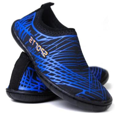 Imagem de Sapatilha Nautica Híbrida Treino Ciclismo Aquabike Infantil - New Styl
