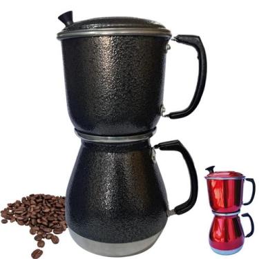 Imagem de Cafeteira Italiana a Vapor Manual 1,6 Litros Alumínio Extra Cafeteira 