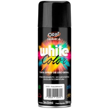 Imagem de Orbispray Tinta Preto Brilhante340 Ml / 190g