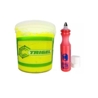 Imagem de Marcador Industrial & Polymix Desengraxante - Trigel, Vermelho