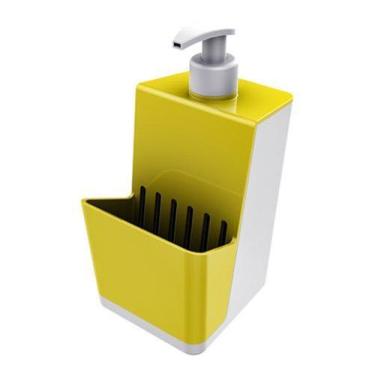 Imagem de Dispensador Para Detergente Líquido Dispenser Branco - Crippa, Amarelo