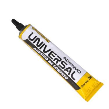 Imagem de Cola de Contato Universal Preta Flexível Base de Borracha 75g - Cia Bo