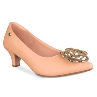 Imagem de Scarpin Feminino Salto Baixo Fino Sapato Boneca Salto Alto Mary Jane L