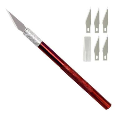 Imagem de Estilete de precisão bisturi para artesanato scrapbook cartonagem com 