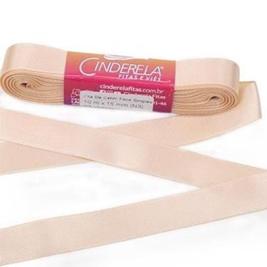 Imagem de Fita de Cetim Nº 03 15mm com 10 Metros -Cinderela - 2, 30 CHAMPAGNE