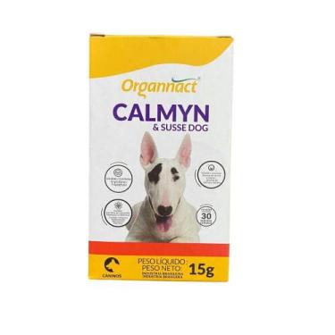 Imagem de Suplemento Vitamínico Calmyn & Susse Dog Tabs 15g Organnact