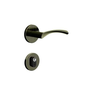 Imagem de Fechadura Roseta Design Externa 40mm Antique 720E11955AT 3F