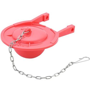 Imagem de Flapper de vaso sanitário 7,6 cm para TOTO Flapper modelo G-Max, THU138S, THU175S e THU331S Tampão sanitário de borracha de alto desempenho flapper vedação grande fácil de instalar vermelho