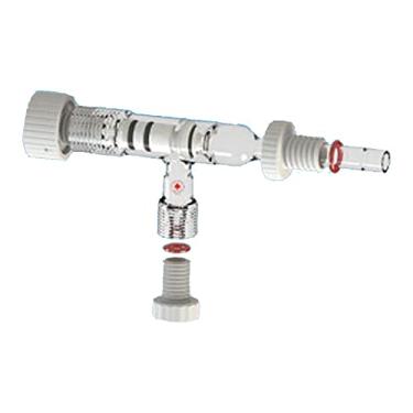 Imagem de ACE GLASS Conjunto completo de válvula de entrada de cabeça de distribuição série 3978-05 para evaporador rotativo