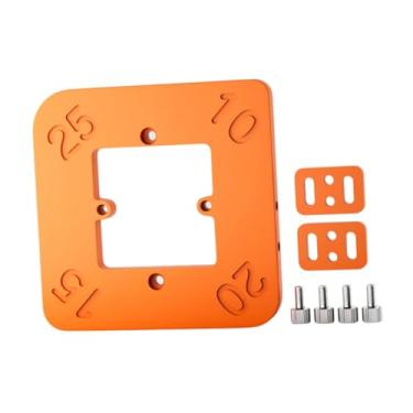 Imagem de Ｂｅｓｇａ Ferramenta para trabalhar madeira Raio Canto Gabarito Compacto Claramente Marcado 4 Tamanhos Roteador Gabarito Ferramenta de Corte Multiuso Canto, R10 a R25