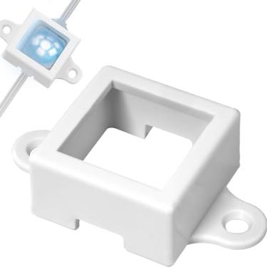 Imagem de Suporte para luzes LED Govee Outdoor H705 versão não profissional Elite H805, suportes de luz para ambientes externos Suporte de clipes para Govee (branco, 40)