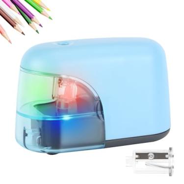 Imagem de Apontador de lápis elétrico com luz LED (azul)