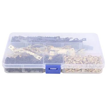 Imagem de Kit de Suspensão de Imagens, Conjunto de Cabides de Imagens de 120 Unidades Kit de Suspensão de Parede Kit de Ferramentas de Suspensão de Estrutura de Metal Com Furo Duplo Com