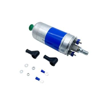 Imagem de Bomba de combustível elétrica de 12V universal resistente a gás diesel em linha com kit de instalação HFP-602 substitui OEM # E7127M, 431906091D, 0580254942
