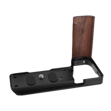 Imagem de Punho Em Forma de L para Câmera ZV E10II, Placa de Base de Montagem de Câmera, Punho Vertical Em Forma de L Com Placa de Liberação Rápida para ZV E10II Com Furo de Parafuso de