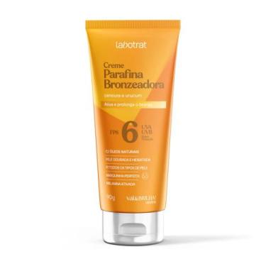 Imagem de Creme Parafina Bronzeadora Labotrat Vai & Brilha 90g Cenoura e Urucum