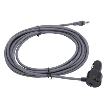 Imagem de Cabo de Alimentação para Carro DC 16 Pés 12V a 48V Display Digital de água USB e Type C Cabo de Alimentação de Carregamento DC 18AWG para Mini Antena de Prato