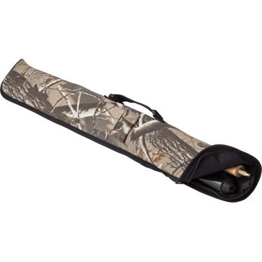 Imagem de Capa macia de vinil Viper para bilhar/bilhar, comporta 1 taco completo de 2 peças (1 bumbum/1 cano), camuflagem HD Realtree Hardwoods