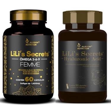 Imagem de Omega Mulher 3 6 9 Linhaça Borragem Primula + Acido Hialuronic - Aliss