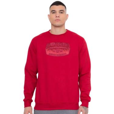 Imagem de Moletom Masculino Fatal Mind Gola Careca Vermelho 27870