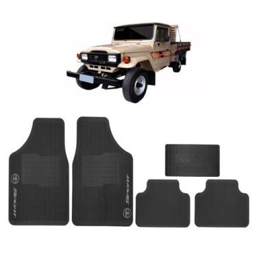 Imagem de Tapete Automotivo Completo Toyota Personalizado Borracha - NoBrand, BA