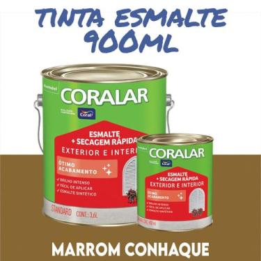Imagem de Tinta Esmalte Sintético Coral Madeira e Metal 3,6 l e 900ml Coralar Ex