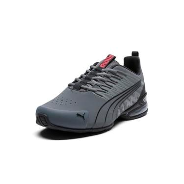Imagem de PUMA Tênis masculino Voltaic Evo Cross, Cinza escuro - preto puma preto para todos os tempos vermelho, 46