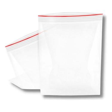 Imagem de Saco Plastico Zip (5x12 Cm.) C/ 100 Un.
