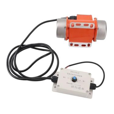 Imagem de Motor Vibratório Sem Pincel DC 24V, Liga de Alumínio 30w Motor de Vibração Elétrica Pequeno Motor Elétrico Com Vibradores de Concreto Sem Escova do Controlador de Velocidade (60W)