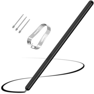 Imagem de MOBOSI Slim S Pen Fold Edition apenas para Samsung Galaxy Z Fold 6/Fold5, caneta Stylus Z Fold6 com 3 pontas, slot para caneta adesiva e teclas multifuncionais, caneta sensível ao toque de 0,059