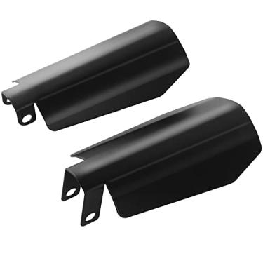 Imagem de Protetores de mão com corte de cupom preto para Harley Davidson Touring Sportster Dyna 2007-2020