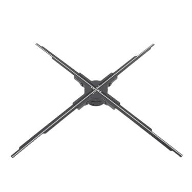 Imagem de Ventilador de Holograma 3d, Projetor de Holograma 3d de 65 Cm Com Controle de Wifi e Aplicativo, 640 Contas de LED, Ajuste de Brilho, para Negócios, Bar, Halloween (Plugue nos EUA)