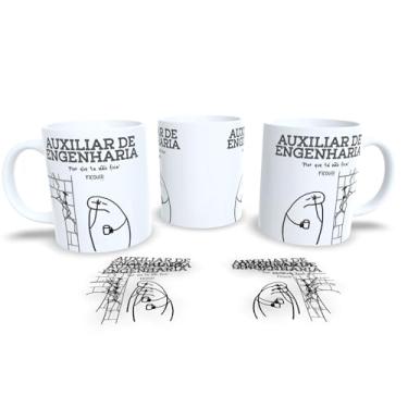 Imagem de Orgulho da Profissão 9 Caneca Personalizada Exclusiva Para (Auxiliar de Engenharia)