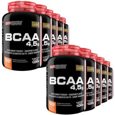 Imagem de Kit 10x BCAA 4,5g Tangerina 100g - Bodybuilders